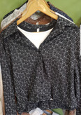 شومیز فانتزی تاپ دار